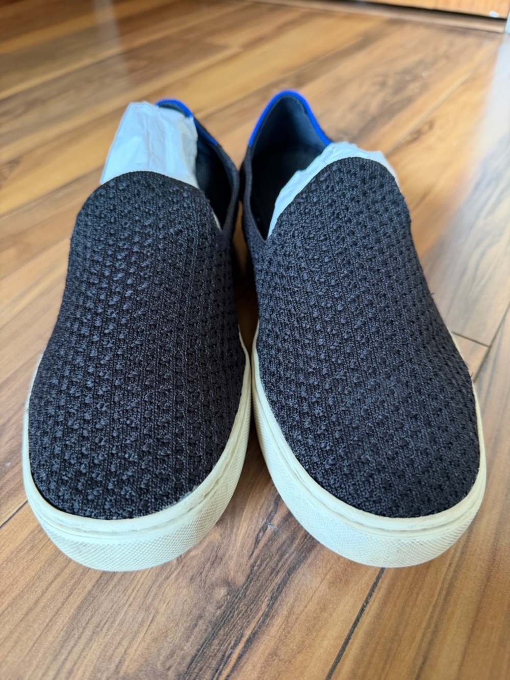 Rothy's Black Knit Slip-On women’s Sneakers